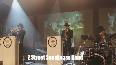 Gatsby Band in The Villages, Jazz Band, 20s band, swing band, Florida