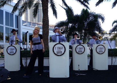 www.zstreetspeakeasyband.com,  Z Street Gatsby Band. Casino band Orlando, Florida. The Ultimate casino theme entertainment band. 
