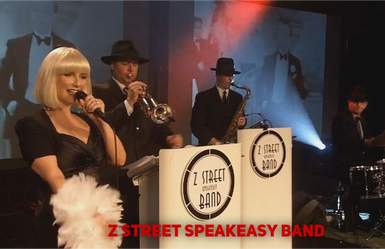 Z Street Speakeasy Band, Gatsby Band, 20s Band, Ft. Myers, Florida