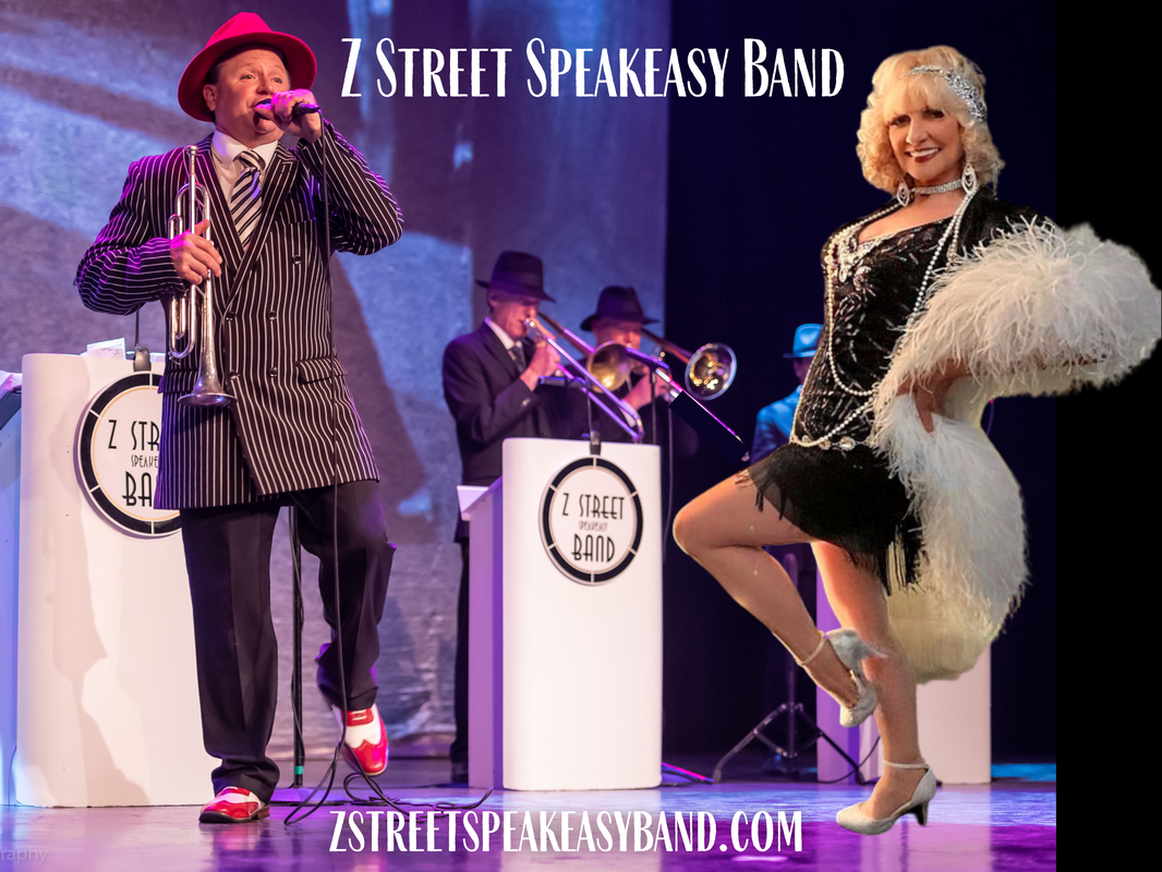 www.zstreetspeakeasyband.com, Speakeasy Band Washington, DC, Gatsby Band, Roaring 20's, Hollywood Theme, Speakeasy, Gatsby Entertainment.